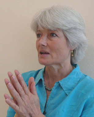 3. Belinda, gave the presentation on FORRU project to KNCF via the tele-meeting