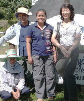 10. Jane F.C. Hsu visited ECN-FORRU team on behalf of Taiwan Forestry.