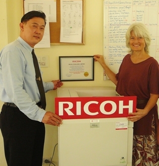 Ricoh donation