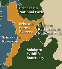 Map of corridor area